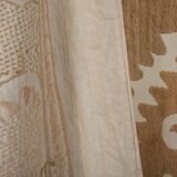 Hand knotted rug, vintage turkish rug 134x151 cm