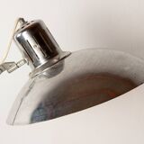 Articulated desk lamp in chrome metal by André Lavigne for Aluminor 1960.
