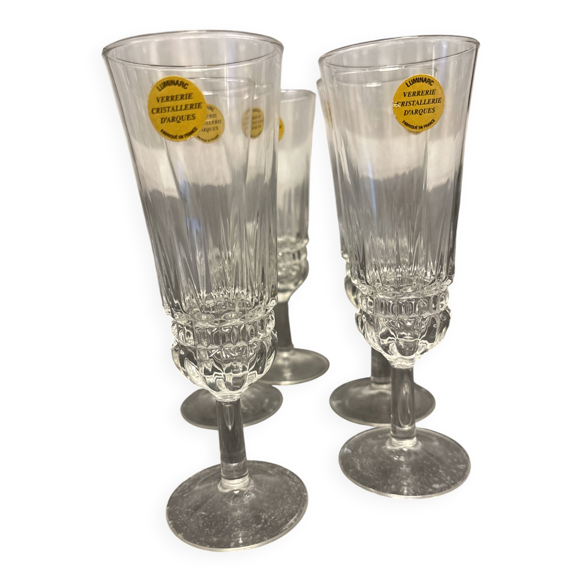 Crystal champagne flute