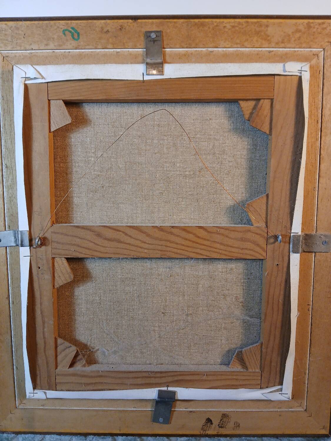 Floral still life 1988 – Karl-Heinz Stricker – vintage gilt frame