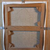 Floral still life 1988 – Karl-Heinz Stricker – vintage gilt frame