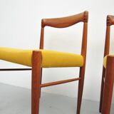 Danish vintage teak dining chairs by HW Klein for Bramin, set of 4
