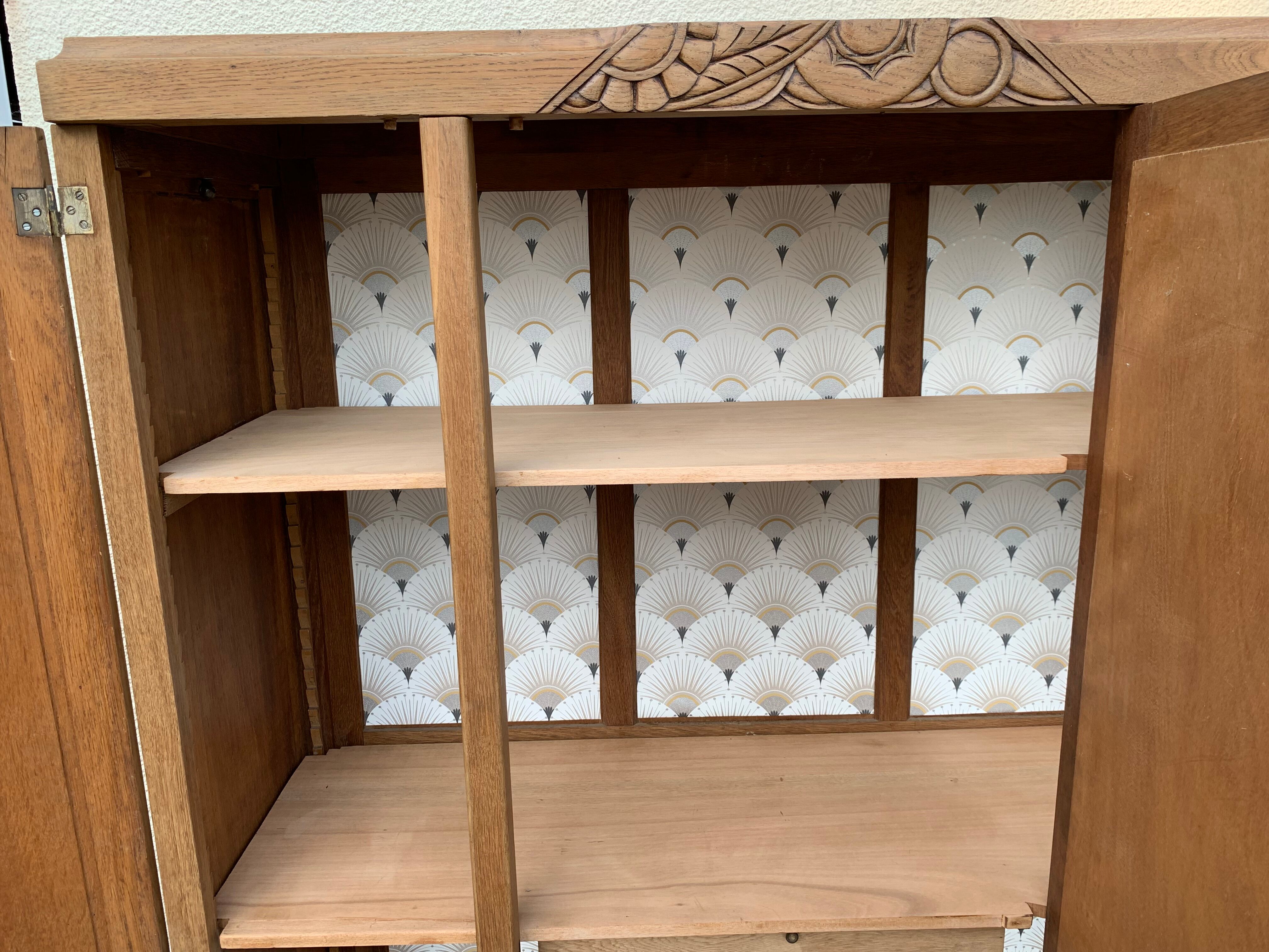 Parisian cabinet wood raw 1930