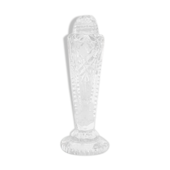 Cut crystal salt shaker