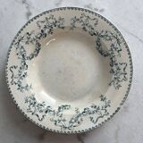 Set of 7 hollow plates Sarreguemines U&C Mozart
