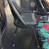 Eero Saarinen conference chairs black