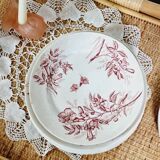 Set of 14 deep flat and dessert plates with defect FT Jasmins Badonviller