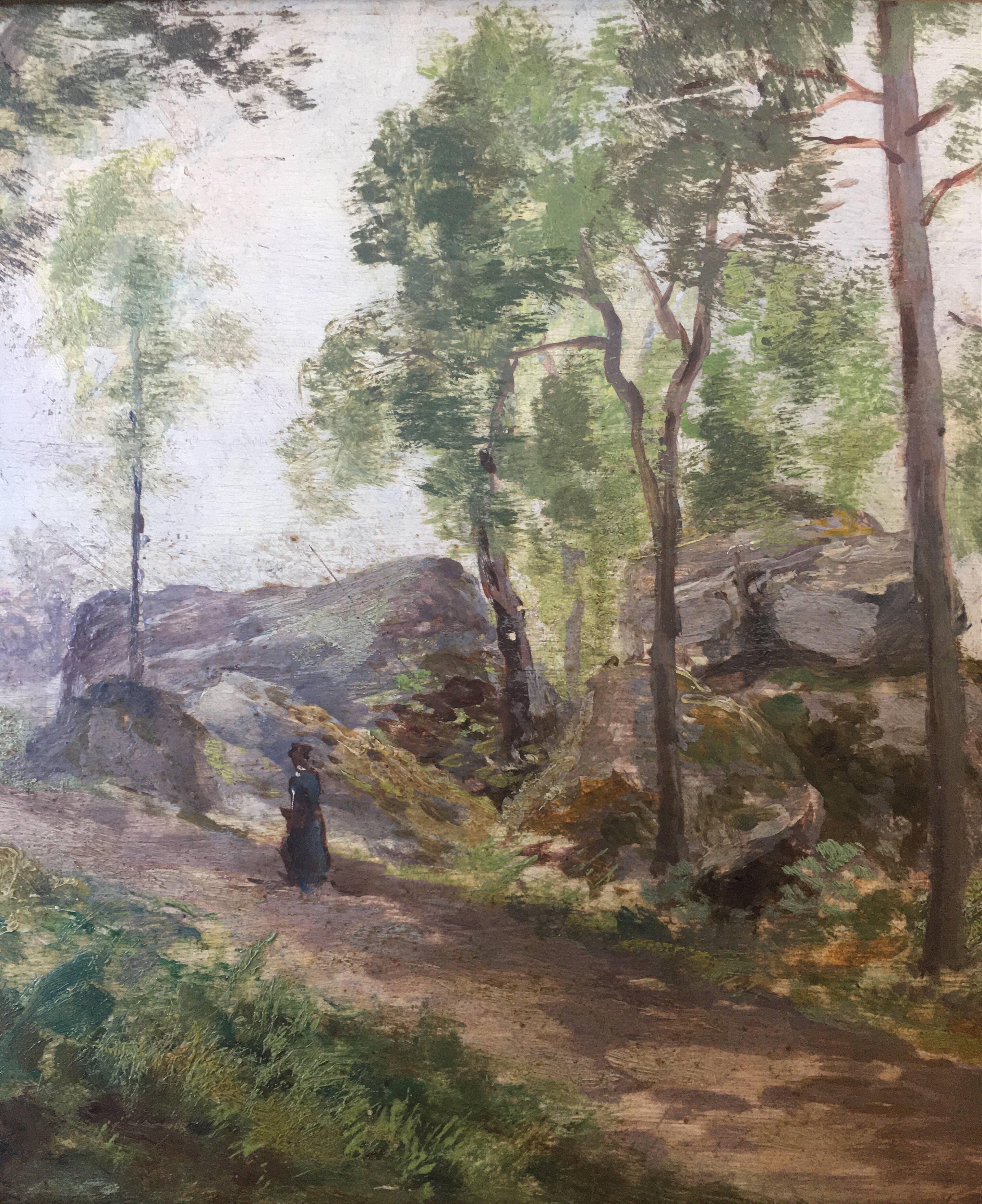 Table XIX "Forest of Fontainebleau" hosted by Emile Daumont (1834-?)