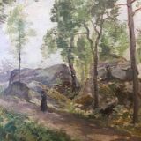 Table XIX "Forest of Fontainebleau" hosted by Emile Daumont (1834-?)