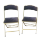 Pair of folding chairs