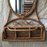 Vintage mirror-shelf  46x70cm