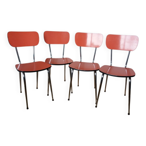 Chaises en formica et