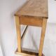 Beech desk or console from around 1930.