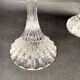Suite de 2 flûtes à champagne Baccarat modèle Masséna