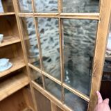 Vitrine parisienne ancienne décapée