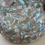 Pot terracotta mosaic called picassiette