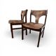 Chaises style scandinave années 70