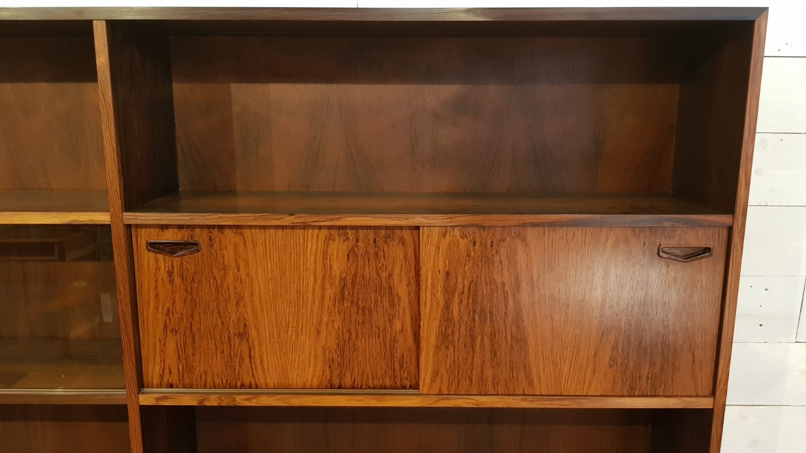 Scandinavian bookcase in 1960 rio rosewood