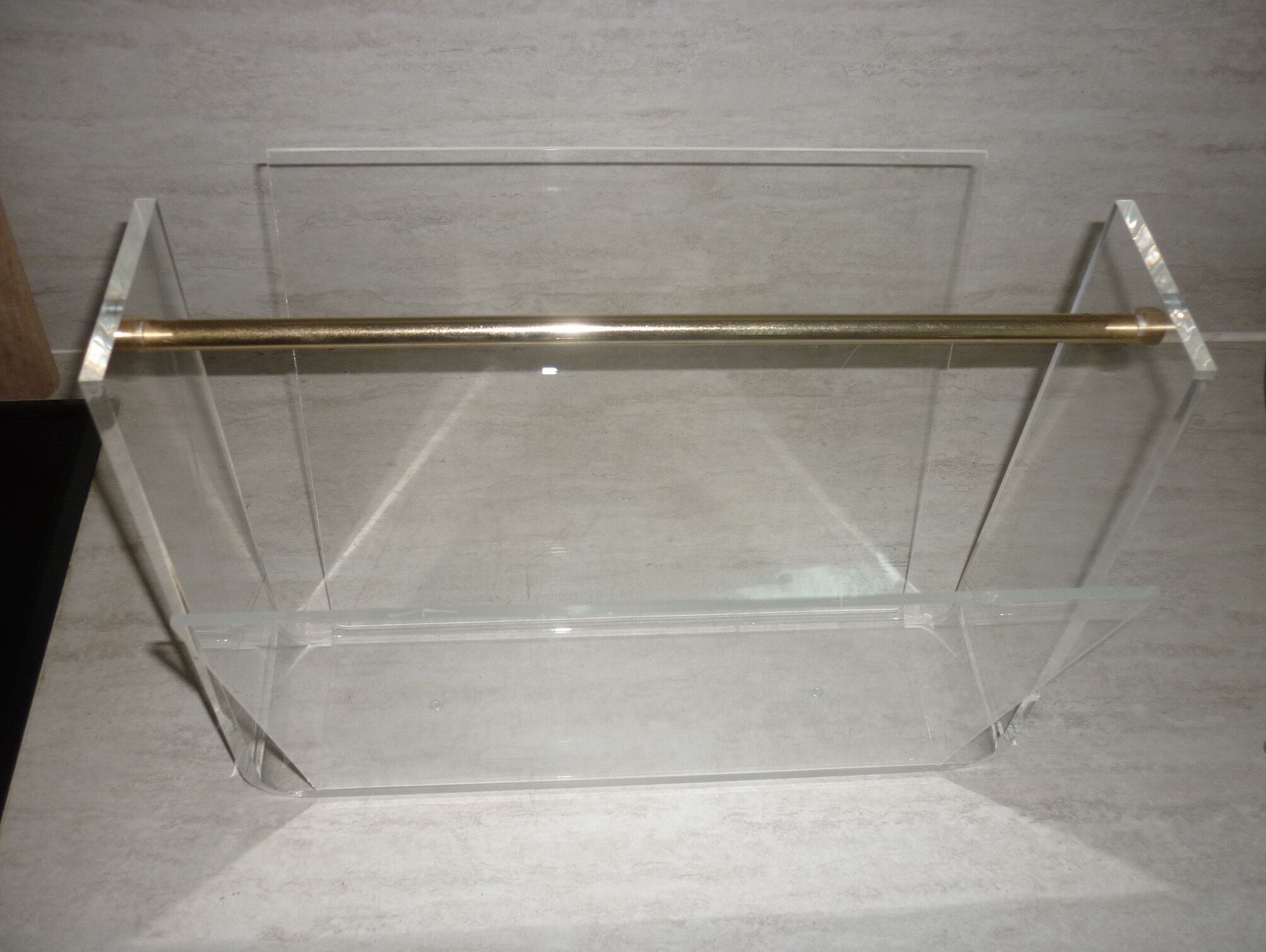 Magazine holder by David Lange 1970s