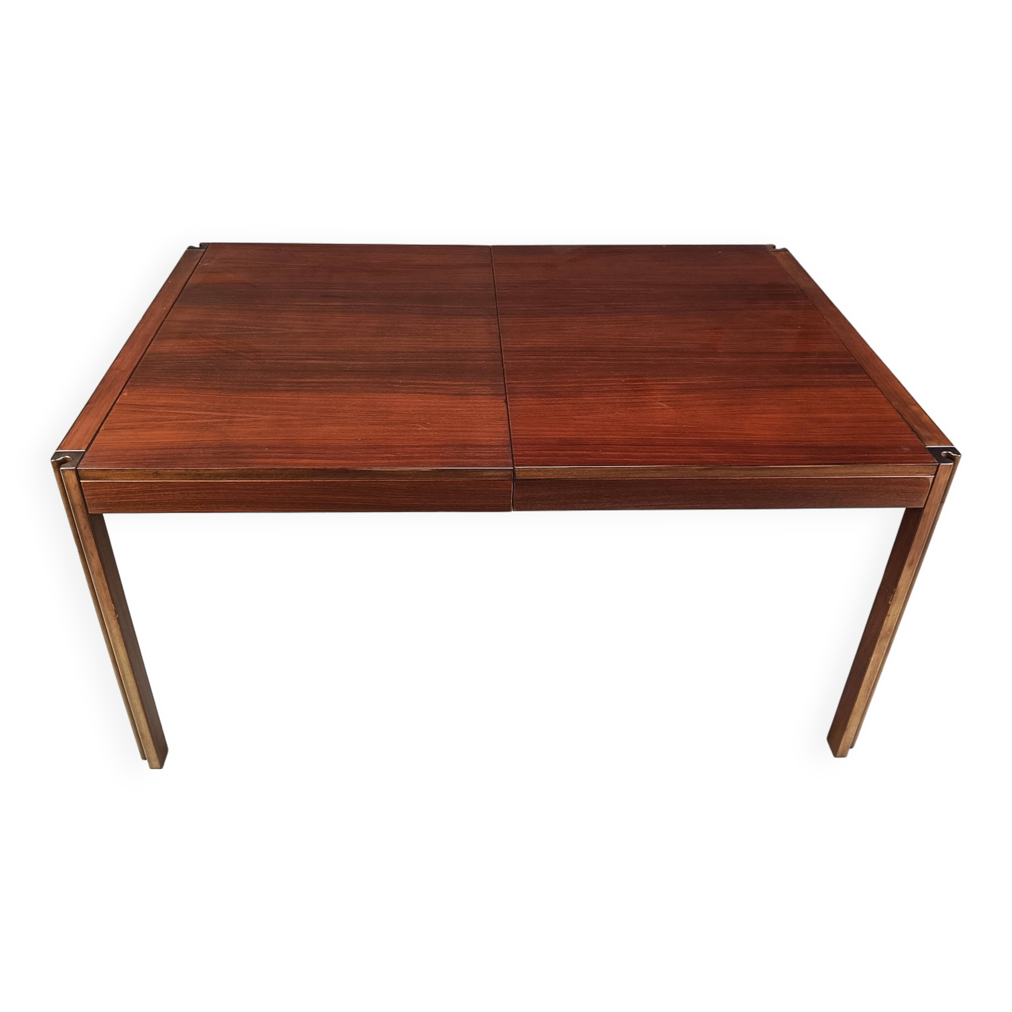 Table à manger vintage 4D par Angelo Mangiarotti pour Molteni, 1970