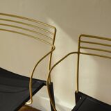 Chaises Pascal Mourgue : Paire de chaises Piccolo