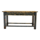 1950s Patinated Pine Tree Wooden Table, Czechoslovakia