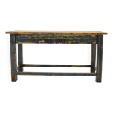 Table en Bois de Pin Patiné des Années 1950, Tchécoslovaquie