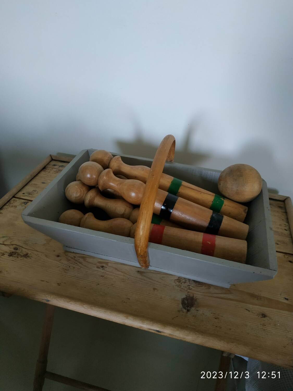 Wooden basket