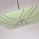 Mid-Century Czech Glass Pendant Lamps with Colorful Decor, 1970s, Set of 6