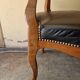 Louis Philippe period desk chair, circa 1840 - Molded wood