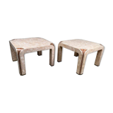 Side table set by Maitland Smith