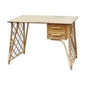 Bureau en rotin