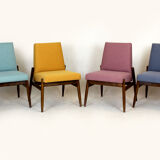 Chaises en hêtre de Zamojskie Fabryki Mebli, années 1960