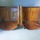 Pair of Michel Arnoult safari armchairs, Brazil 1960, rosewood and leather