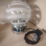 Carlo Nelson glassware as a table lamp