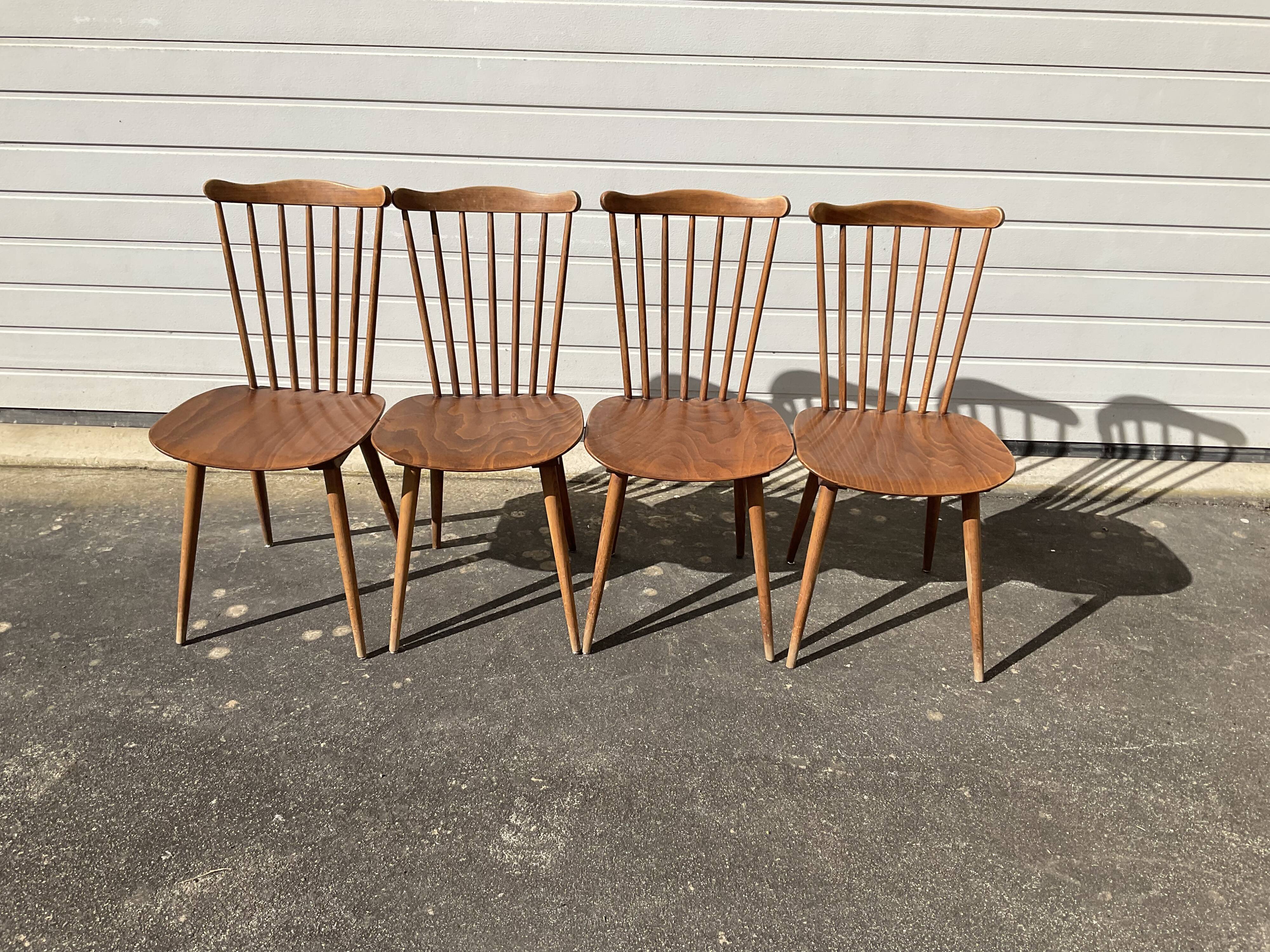 4 chairs