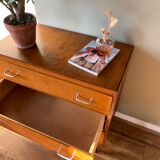 Commode vintage pieds compas