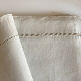 Sheet reserve of trousseau in linen thread canvas days without monogram