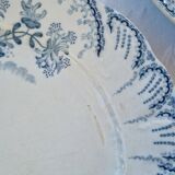 Set of 6 flat plates Regency in iron earth
