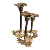 Brass candlestick.