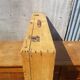 Former valise malle ad hoc wood leather anse vintage deco plate