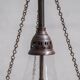 Two Tone Large Antique Pendant Light