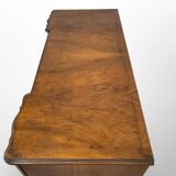 Italian art deco walnut chest of drawers, 1940s.