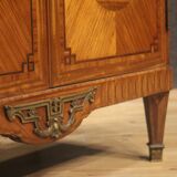French inlaid bookcase from 20th century