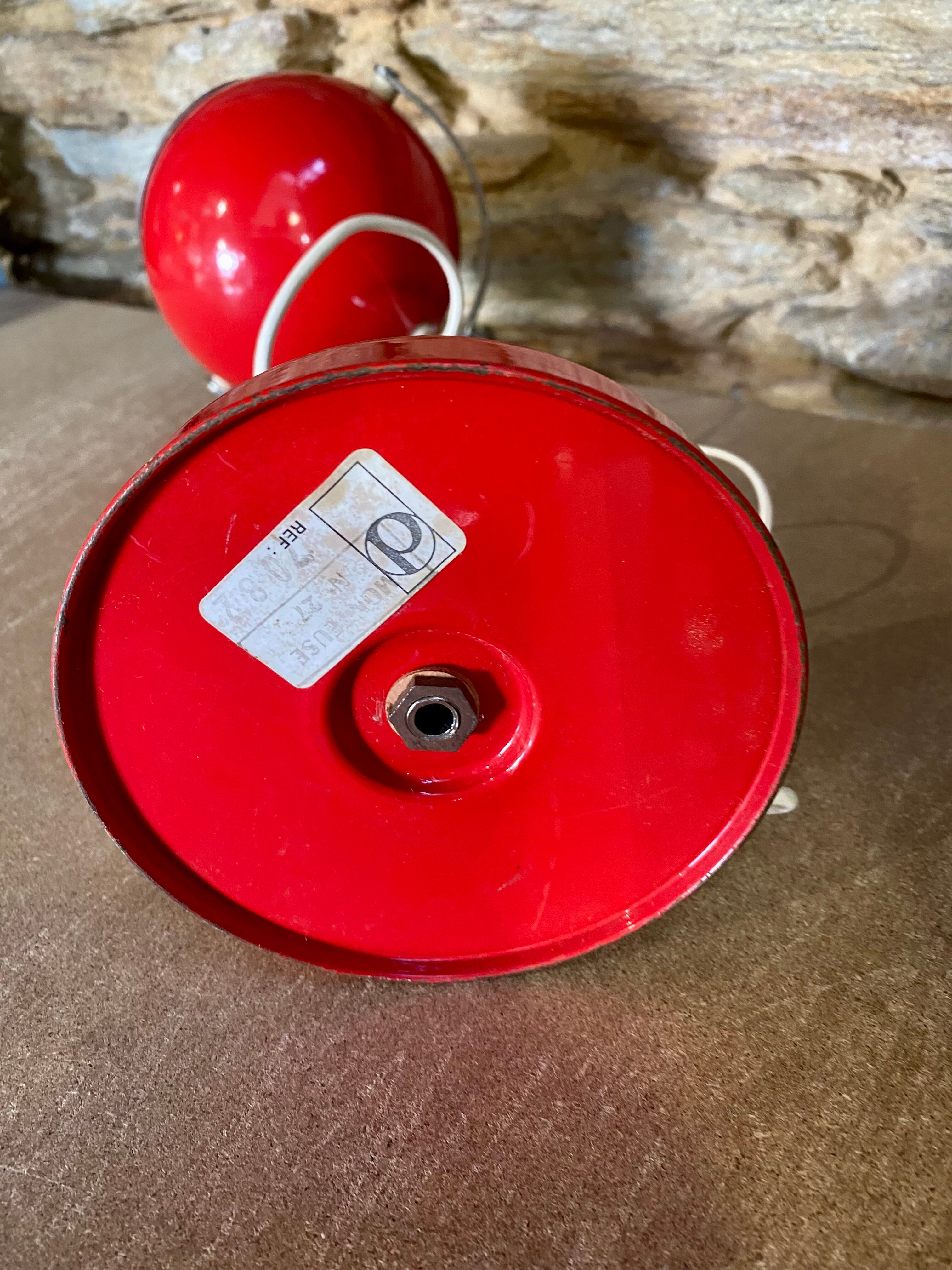 Red eyeball lamp 1970