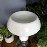 Grande lampe verre de Murano et chrome