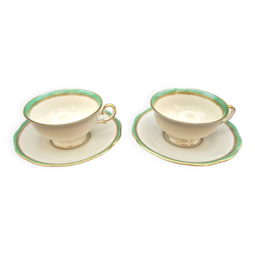 Duo of cups "Prinzess" – Krister Porcelain Manufacture (KPM) Germany