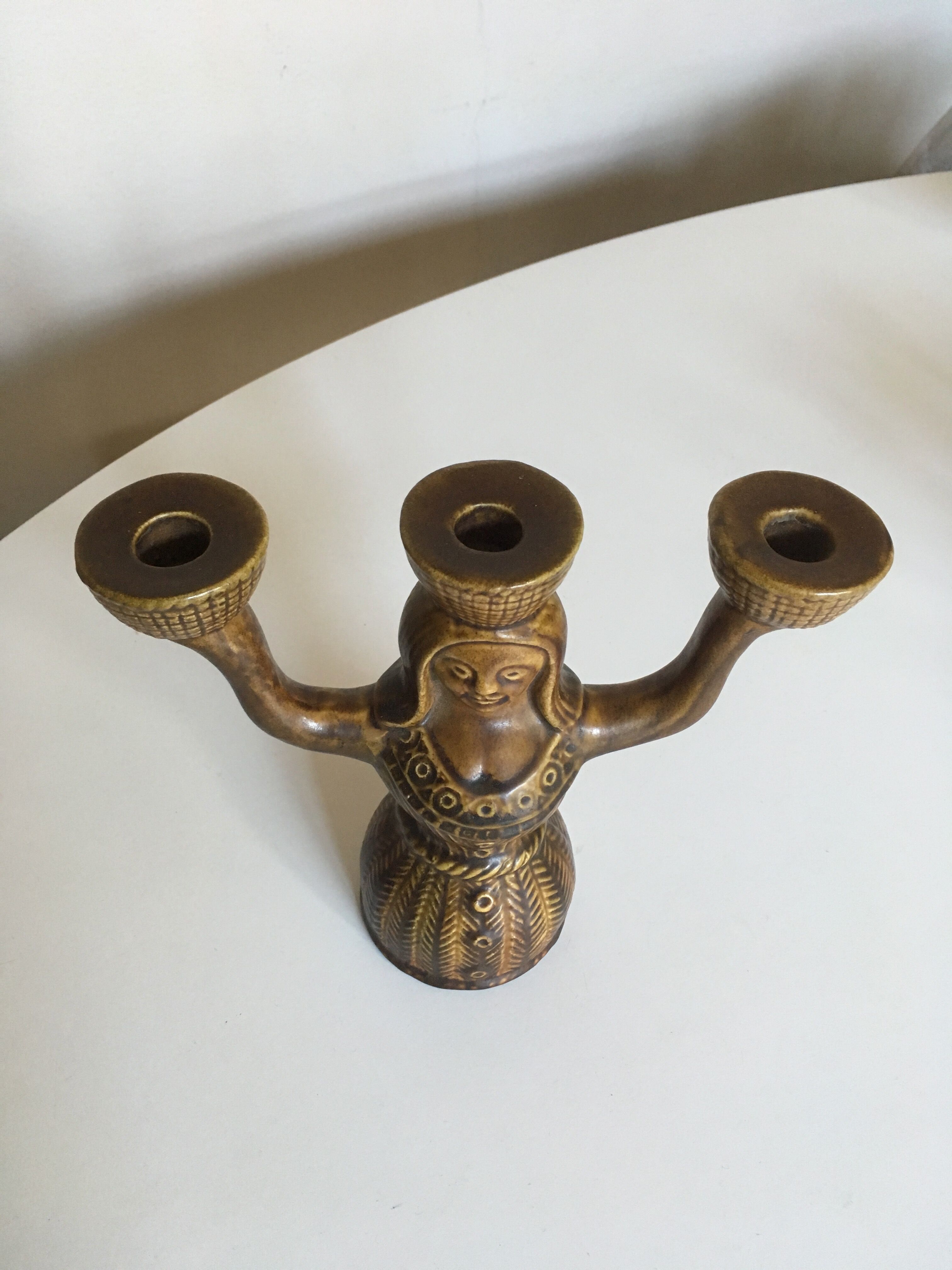 St Clement 60s ceramic ceramic bougeoir