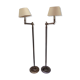 Pair of vintage e-readers with articulated arms