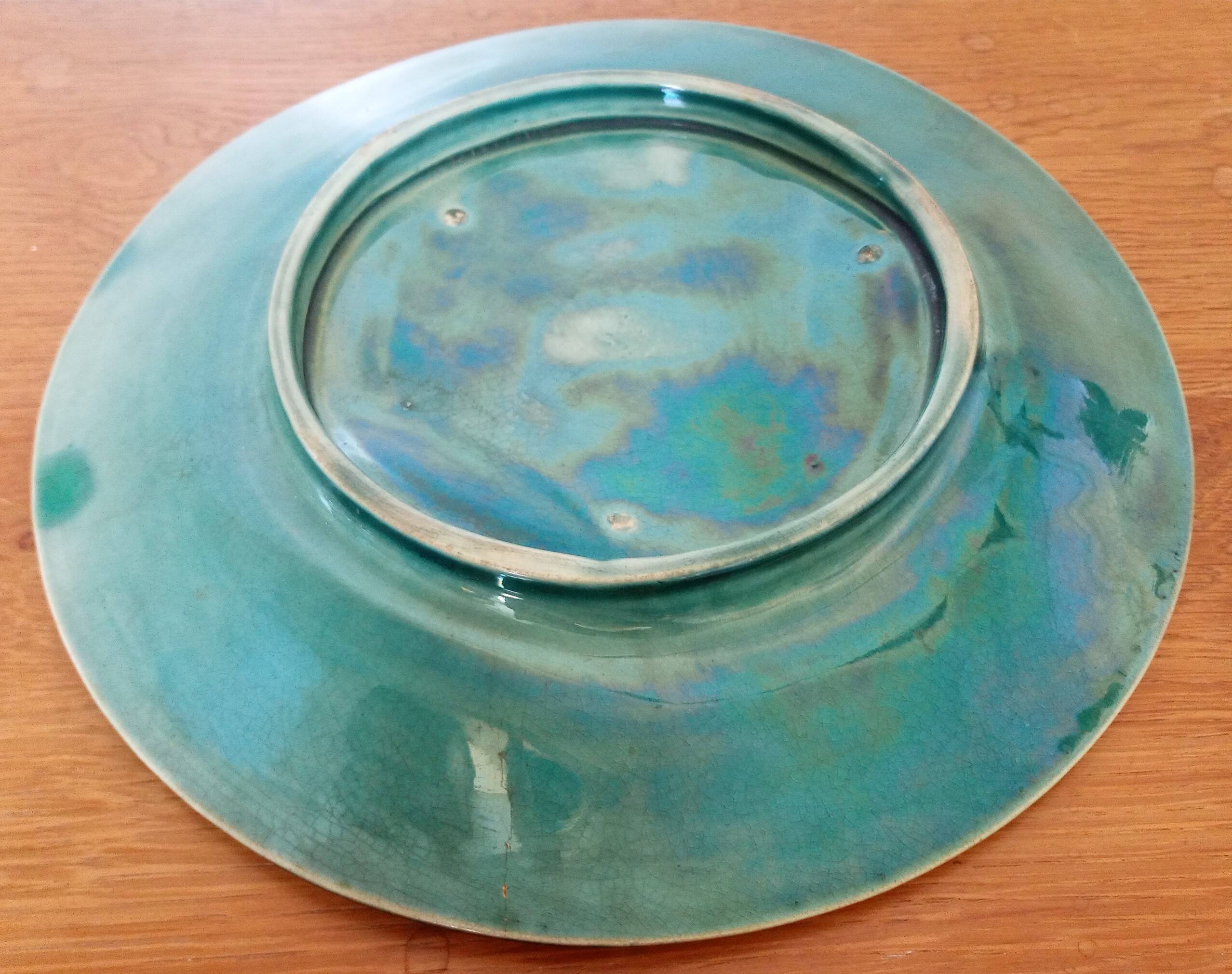 Asparagus/artichoke slushie plate